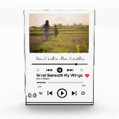 MAMA (PERSONALISIERT) FOTO BLOCK - Musikgeschenk (Vorderseite)