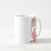Mama Personalisiert zu sein Art Boho Tasse (VorderseiteRechts)