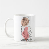 Mama Personalisiert zu sein Art Boho Tasse (Links)