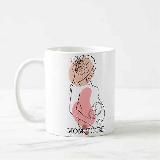 Mama Personalisiert zu sein Art Boho Tasse (Links)