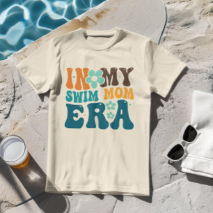 Mama Personalisierte Swim Mama Era Retro Tri-Blend Shirt