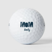 Mama personalisierter Name Golfball (Vorderseite)