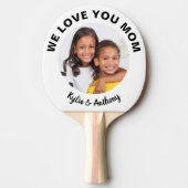 Mama Personalisiertes Foto Tischtennis Schläger (Vorderseite)