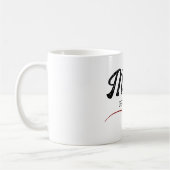 Mama personalisiertes Jahr benutzerdefiniertes Tex Kaffeetasse (Links)