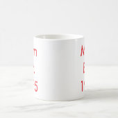 Mama Personalisiertes Jahr Kaffeetasse (Mittel)