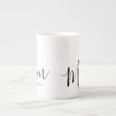 Mama Personalisiertes Jahr Porzellantasse (Vorderseite)