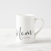 Mama Personalisiertes Jahr Porzellantasse (Rechts)