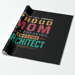 Mama Phantastischer Architekten Geschenkpapier