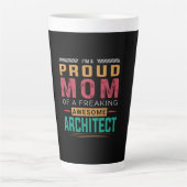 Mama Phantastischer Architekten Milchtasse (Vorderseite)