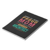 Mama Phantastischer Architekten Notizblock (Rotiert)