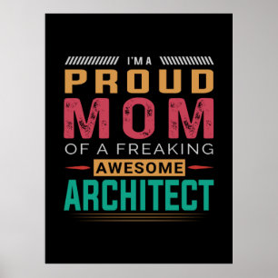 Mama Phantastischer Architekten Poster