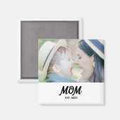 Mama Photo-Geschenkmagnete Magnet (Vorderseite/Rückseite)