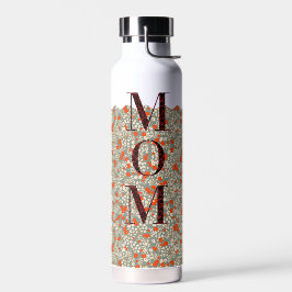 Mama Pilates Yoga Rote Blume Trinkflasche