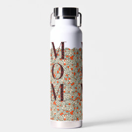 Mama Pilates Yoga Rote Blume Trinkflasche