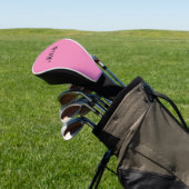 Mama PINK Golf Headcover (In SItu)