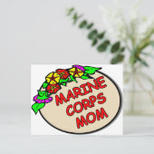 Mama Plaque Postkarte (Stehend Vorderseite)