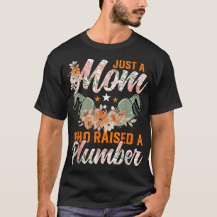 Mama Plumbing nur eine Mama, die einen Klempner an T-Shirt