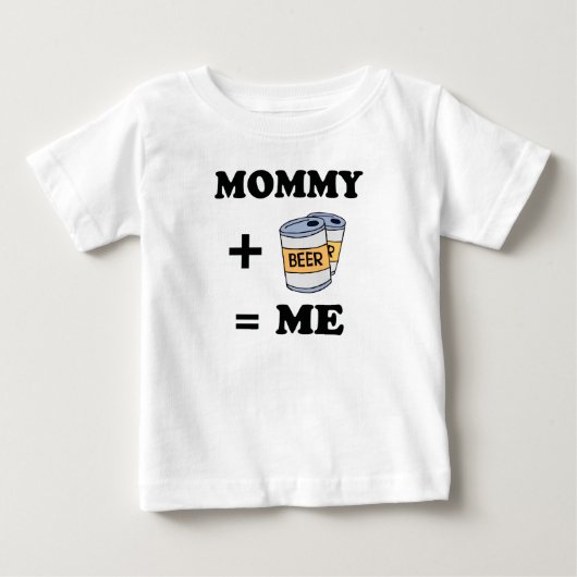 Mama plus Bier-T - Shirt (Vorderseite)