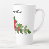 Mama Poinsettias Latte Tasse (Rechts)
