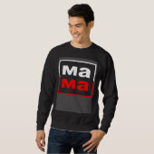 Mama Polski Polnische Mama Bekleidung Süßer Mutter Sweatshirt (Vorne ganz)