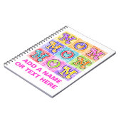 Mama-Pop-Kunst-Notizbuch Notizblock (Linke Seite)