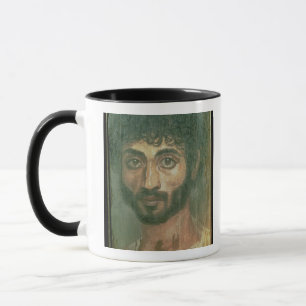 Mama-Porträt eines Mannes, von Fayum, Tasse