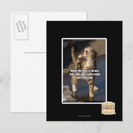 Mama! Postkarte (Vorne/Hinten)