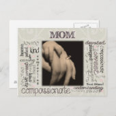 Mama Postkarte (Vorne/Hinten)