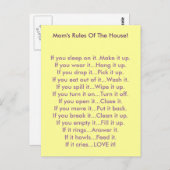 Mama Postkarte (Vorne/Hinten)