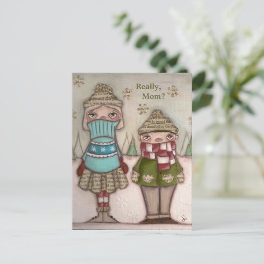 Mama - Postkarten (Stehend Vorderseite)