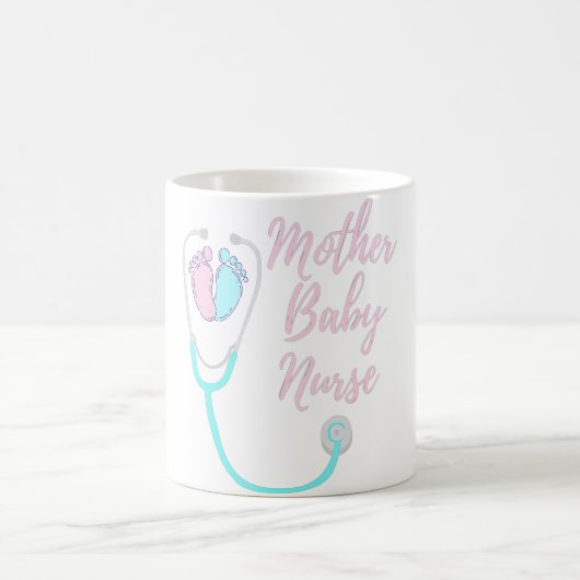 Mama Postpartum Mutter Baby Krankenschwester Baby Kaffeetasse (Mittel)