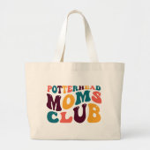 Mama Potterhead Club Souvenir Retro Style Jumbo Stoffbeutel (Vorne)