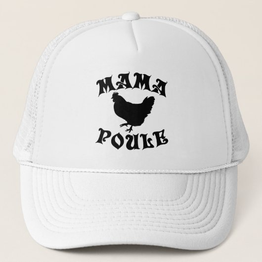 Mama Poule Truckerkappe (Vorderseite)