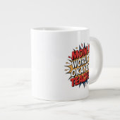 Mama Power Jumbo-Tasse (Vorderseite Rechts)