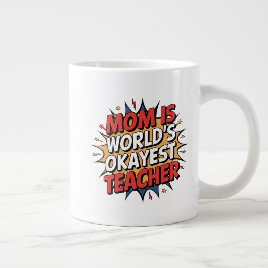 Mama Power Jumbo-Tasse (Rechts)