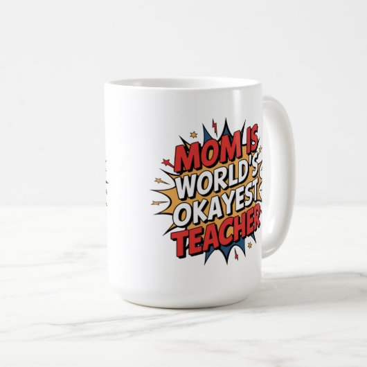 Mama Power Kaffeetasse (VorderseiteRechts)
