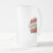 Mama Power Mattglas Bierglas (VorderseiteRechts)