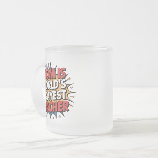 Mama Power Mattglastasse (Vorderseite Links)