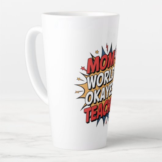 Mama Power Milchtasse (Linke Ecke)