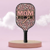 Mama Power Rosa Leopard Pickleball Schläger