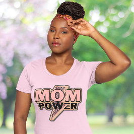Mama Power Rosa Leopard T-Shirt