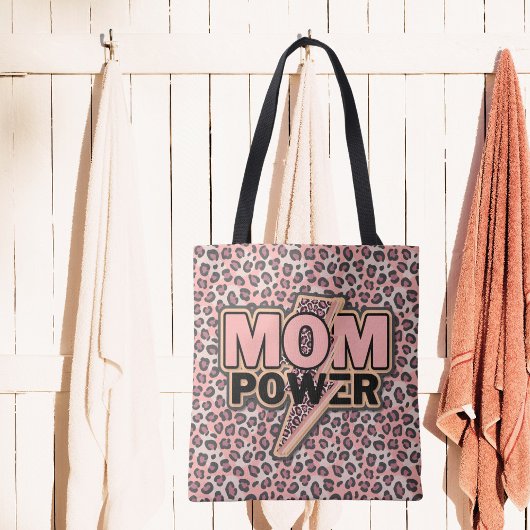 Mama Power Rosa Leopard Tasche