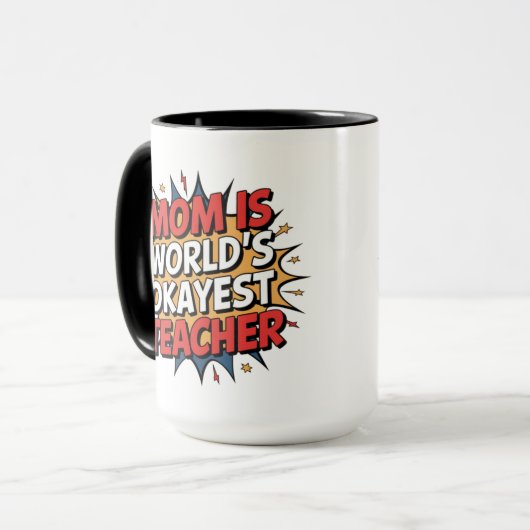 Mama Power Tasse (Vorderseite Links)