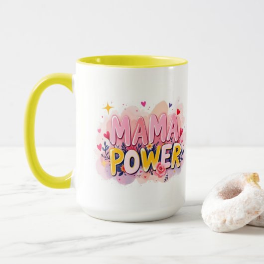 Mama Power Tasse (Mit Donut)