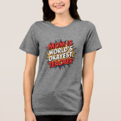 Mama Power Tri-Blend Shirt (Vorderseite)