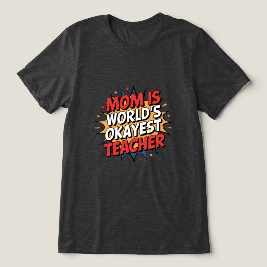 Mama Power Tri-Blend Shirt (Design Vorderseite)