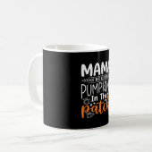 Mama Pumpkins Patch Halloween-Design_1 Kaffeetasse (Vorderseite Links)