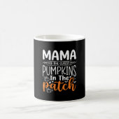 Mama Pumpkins Patch Halloween-Design_1 Kaffeetasse (Mittel)