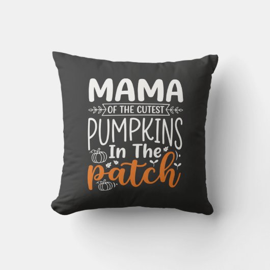 Mama Pumpkins Patch Halloween Design_1 Kissen (Vorderseite)