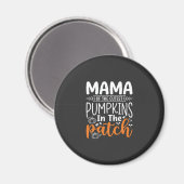 Mama Pumpkins Patch Halloween-Design_1 Magnet (Vorderseite/Rückseite)